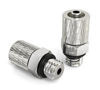 TAILONZ PNEUMATIC Lot de 10 raccords pneumatiques miniatures droits à dégagement rapide 4 mm OD x M3