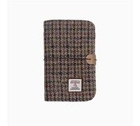 TAILORMAP Harris Tweed Classeur de cahier A6 à 6 anneaux planificateur, classeur budgétaire rechargeable en tissu de laine, papier de recharge A6 et inserts de planificateur, journaux pour écrire