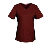 TAILOR'S Personnalisé Personnalisable Brodé Tunique Médicale Femme Chemise Médicale Blouse Medicale Uniforme