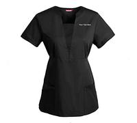 TAILOR'S Personnalisé Personnalisable Brodé Tunique Médicale Femme Chemise Médicale Blouse Medicale Uniforme