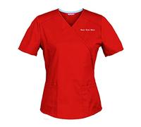 TAILOR'S Personnalisé Personnalisable Brodé Tunique Médicale Femme Chemise Médicale Blouse Medicale Uniforme