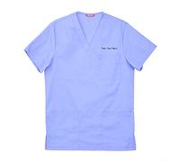 TAILOR'S Personnalisé Personnalisable Brodé Tunique Médicale Homme Chemise Médicale Blouse Medicale Uniforme