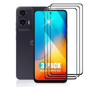 TailTech Lot de 3 films de protection d'écran en verre blindé pour Moto G35 5G - Couverture complète - Pour Motorola G35 5G - Protection bord à bord