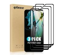 TailTech Lot de 3 films de protection d'écran en verre trempé pour Nokia G42 5G, couverture complète pour Nokia G42 5G, protection bord à bord