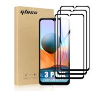 TailTech Lot de 3 films de protection d'écran pour Samsung Galaxy A14 5G en verre trempé, couverture complète en verre trempé pour Samsung Galaxy A14 5G, protection bord à bord