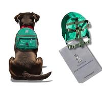 Tailtote Sac à dos de randonnée pour chien, léger, réglable et résistant à l'eau, idéal pour les aventures en plein air, l'école des chiots ou les promenades quotidiennes (taille M)