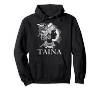 Taino Femme Taina Boricua Boriken Indigène Portoricain Sweat à Capuche