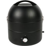 TAINO Grill-to-Go Barbecue à gaz BBQ portable Barbecue Camping portable Barbecue sphérique à gaz de table Noir