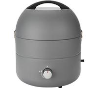 TAINO Grill-to-Go Barbecue à gaz portable Barbecue de camping Barbecue sphérique Gris