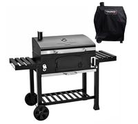 TAINO HERO XXL Set Fumoir Housse de protection Barbecue au charbon de bois BBQ Chariot de cuisson Barbecue à poser