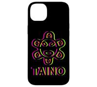 Taino Motif visage fluo Coque pour iPhone 14 Plus