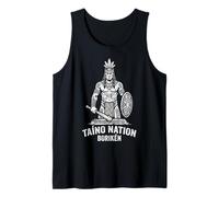 Taino Nation Warrior Drapeau portoricain Pride Boricua Boriken Débardeur