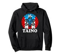 Taïno Soleil Symbole Coqui Cercle Porto Rico Drapeau Ciel Sweat à Capuche