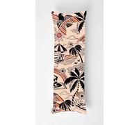 Tainrun Body Pillow Cover, Beach Trees Long Pillow Case with Zipper, Decorations Double Sided Print Bolster Pillow Cases for Sofa Living Room Home Decor 20x53 inch Birds