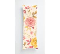 Tainrun Body Pillow Cover, Beautiful Rose Long Pillow Case with Zipper, Decorations Double Sided Print Bolster Pillow Cases for Sofa Living Room Home Decor 14x40 inch Pink