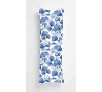 Tainrun Body Pillow Cover, Blue Leaves Long Pillow Case with Zipper, Decorations Double Sided Print Bolster Pillow Cases for Sofa Living Room Home Decor 16x57 inch Nature
