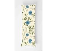 Tainrun Body Pillow Cover, Blue Rose Long Pillow Case with Zipper, Decorations Double Sided Print Bolster Pillow Cases for Sofa Living Room Home Decor 28x35 inch Leaves