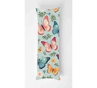 Tainrun Body Pillow Cover, Butterfly Long Pillow Case with Zipper, Decorations Double Sided Print Bolster Pillow Cases for Sofa Living Room Home Decor 16x47 inch Leaf