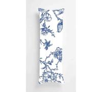 Tainrun Body Pillow Cover, Flowers Birds Long Pillow Case with Zipper, Decorations Double Sided Print Bolster Pillow Cases for Sofa Living Room Home Decor 14x40 inch Trees