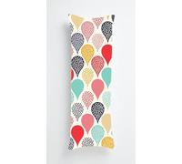 Tainrun Body Pillow Cover, Water Drops Long Pillow Case with Zipper, Decorations Double Sided Print Bolster Pillow Cases for Sofa Living Room Home Decor 16x47 inch Colorful