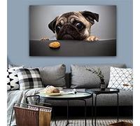 Tainrun DIY Broderie Diamant Kit Complet,Chien Animaux 5D Diamond Painting Kit Complet,Diamant Painting Complet Kit, Diamant Peinture Diamant Arts Craft pour Maison Décoration Square Drill,80x100cm