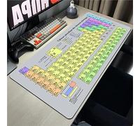 Tainrun Tapis de Souris Gaming XXL 900x400x3mm,Tapis de Souris à Bords Cousus Grand,Base en Caoutchouc Antidérapante pour Joueur/Bureau/Bureau/Maison(Tableau Périodique des Éléments)