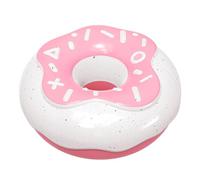 Tainrunse Jouets interactifs pour animaux de compagnie avec donut qui attire le son, jouet à mâcher pour chien, anti-morsure, soulage l'ennui, rose