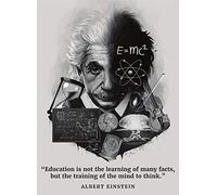 Tainsi Albert Einstein Citation inspirante et motivante-Poster,12x18inches,30x46cm