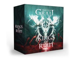 Tainted Grail : Kings of Ruin Jeu de société Core Box - Explorez Les Terres Sombres et découvrez des Histoires immersives ! À partir de 14 Ans, 1 à 4 Joueurs, 2 à 3 Heures de Lecture, fabriqué par