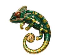 TAIOYHD Broche caméléon alliant une touche artistique à un design polyvalent, adaptée à un usage quotidien et comme cadeau.