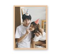 TAIOYHD Puzzle photo personnalisé avec cadre en bois - Puzzle cadeau pour Saint-Valentin, anniversaire de mariage, Nouvel An, anniversaire, pour adultes et enfants (1 000 pièces)
