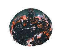 Taipei Bonnet de douche multi-scène et multi-usages double couche étanche pour adultes, enfants, hommes et femmes.