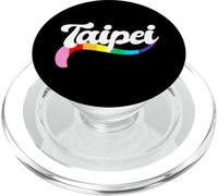 TAIPEI TAIWAN Gay Pride Proud Asiatique LGBTQ Rainbow Bi Love PopSockets PopGrip pour MagSafe