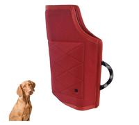 TAIPINGOZ Manchette Mordant, Protection Manche Anti Morsure, Housse de Protection Contre Les morsures de Chien, adaptée à la Formation du Berger Allemand/Chien de Garde(Red)