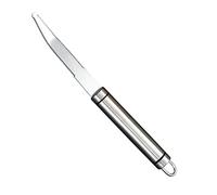 tairong Couteau à Bord dentelé, Couteau à Pamplemousse incurvé en Acier Inoxydable, éplucheur dentelé incurvé à Long Manche pour Pamplemousse Oranges Kiwi