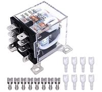 Tais/JQX-12F-2Z DC 24 V, DC 12 V, AC 220 V (au choix) 30 A DPDT 2 NO + 2 NC Relais haute puissance à usage général 8 broches