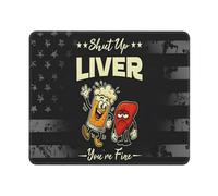 Tais-Toi, Foie ! Tout Va Bien. Tapis Souris Portable Tapis De Souris Bords Cousus Mouse Pad pour Pc Maison Gamer 25X30Cm