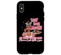 Tais-toi, Mange ce qu'il y a dans l'assiette, Maman Coque pour iPhone X/XS