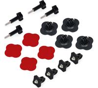 Taisioner - Kit D'Accessoires Pour Casque - Fixation Par Boucle Adhésive Flexible - Compatible Avec Gopro Hero 13 12 11 10 Max 9 8 Insta 360 X4 X3 Go 2 3 Akaso Action Camera (16 En[GOP6254621]