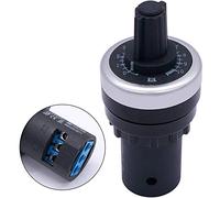 Taiss/LA42DWQ-22 1K 22mm Gouverneur Potentiomètre Rotatif Convertisseur Résistance Variable Vitesse Entraînement Potentiomètre