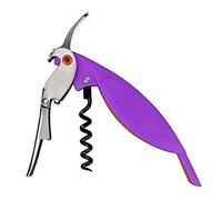 Taisuko Parrot Bouteille Décapsuleur Multifuctionnel en Acier Inoxydable Tire-Bouchon pour Bidons Pots Rouge vin bière Bouteilles Bar Outils (Violet)