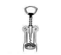 Taisuko Portable en Acier Inoxydable vin Rouge Décapsuleur Aile Type Serveur Métal vin Tire-Bouchon Bouteille Poignée Ouvreurs Tire-Bouchon (3 PCS)