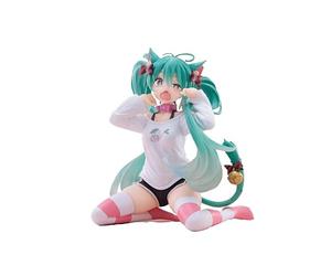 TAITO - Figurine Mignonne de Bureau Hatsune Miku