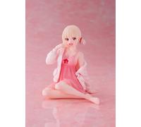 TAITO - Lycoris Recoil Aqua Figurine Mignonne de Bureau - Chisato Nishikigi (Roomwear Ver.)