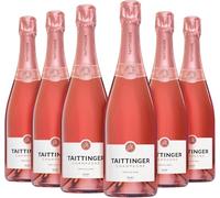 Taittinger Prestige Rosé - Champagne - Lot de 6 bouteilles de 75 cl