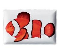 TAITÙ Dieta Mediterranea Plat de Service Poisson-Clown Blanc Orange