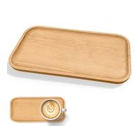 TAIVIN Plateau en Bois,Plateau de Décoration et Rangement,