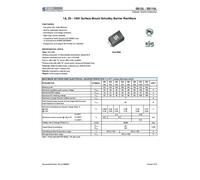 Taiwan Semiconductor Diode de redressement Schottky SS14L R2 SubSMA 40 V Simple