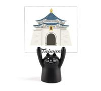 Taiwan Travel Chiang Kai-Shek Memorial Hall Memorial Hall Support Cartoon Chat Noir Décoration