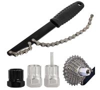TAIXING Outil Vélo 3 en 1, 4 Pièces Dérive Chaîne, Démontage Cassette & Pédalier, Extracteur de Manivelle, Convient aux Chaînes de Vitesses 6,7, 8, 9, 10, 11, pour Shimano/SRAM/SunRace